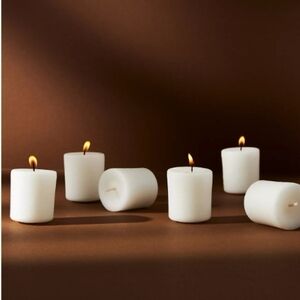 Anthropologie Capri Blue Fir & Firewood set of 6 Fragrance votives New In Box